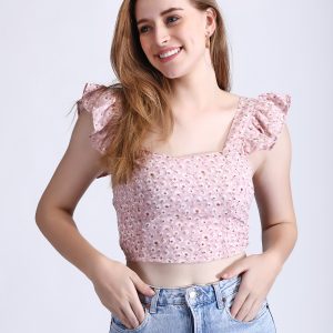 CAP-SLEEVE TOP CODE - 13